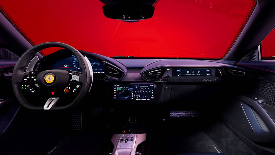 ಫೆರಾರಿ 12cilindri dashboard