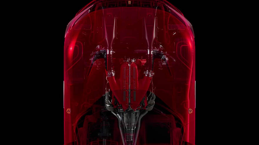 Ferrari 12Cilindri Engine