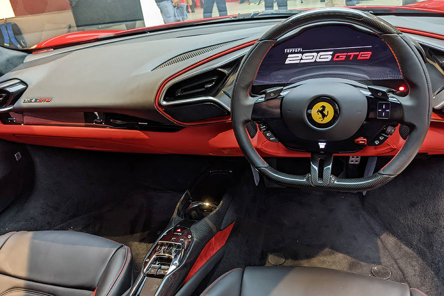 Ferrari 296 GTB DashBoard