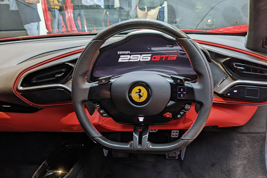 Ferrari 296 GTB Steering Wheel