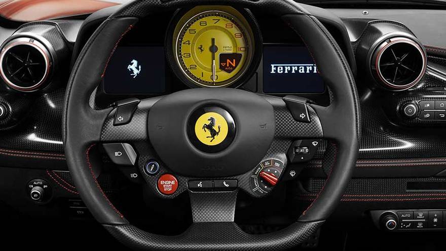 Ferrari F8 Tributo Steering Wheel