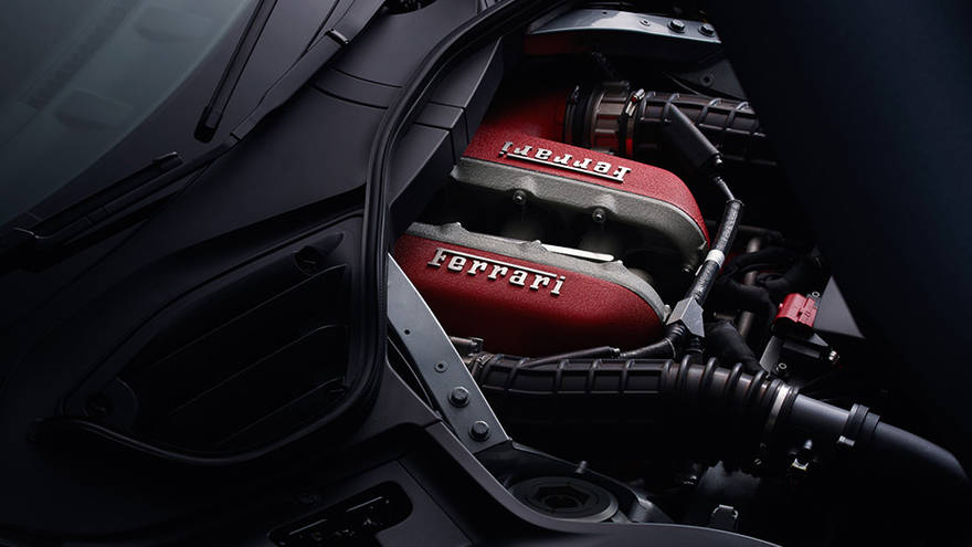 Ferrari Purosangue Engine