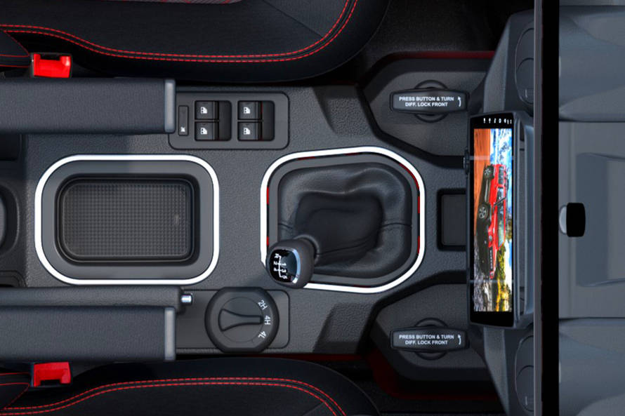 ஃபோர்ஸ் குர்கா 5 door gear shifter