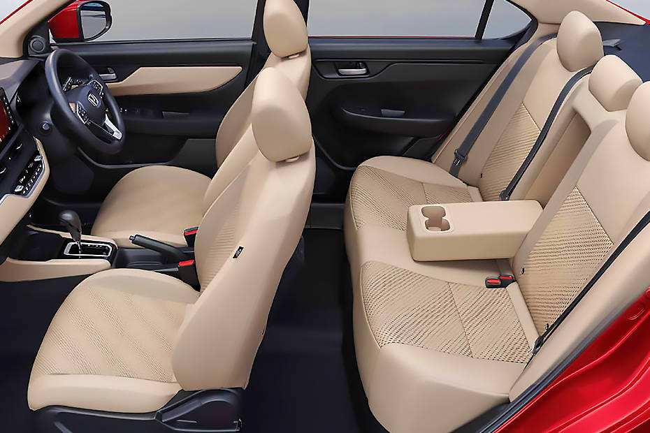 Honda Amaze Seats (Aerial View)