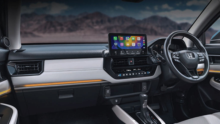 Honda Elevate Dashboard: Passenger's View