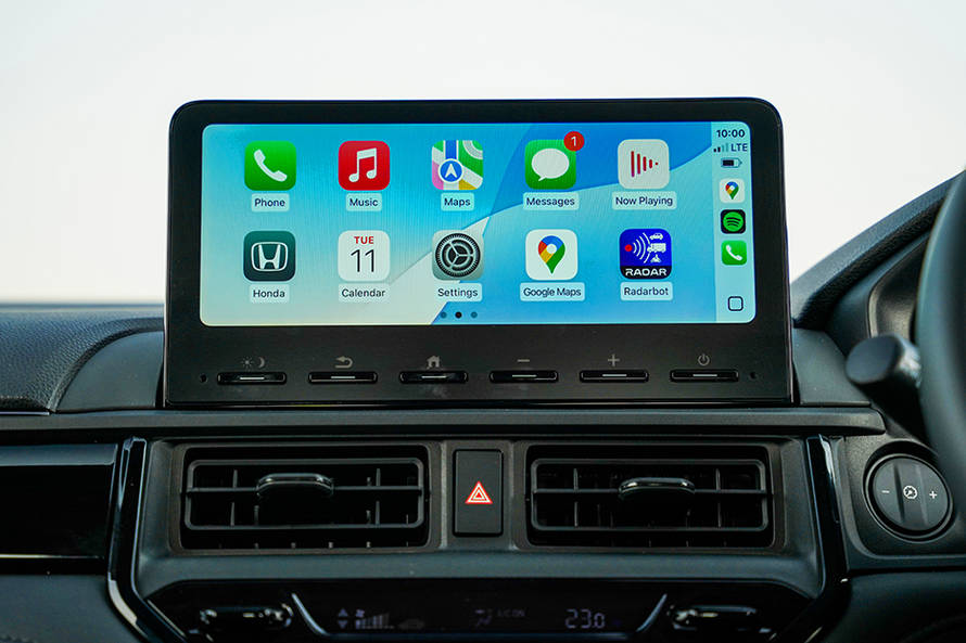 Honda Elevate Infotainment System
