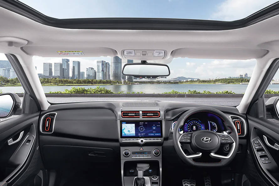 హ్యుందాయ్ క్రెటా dashboard