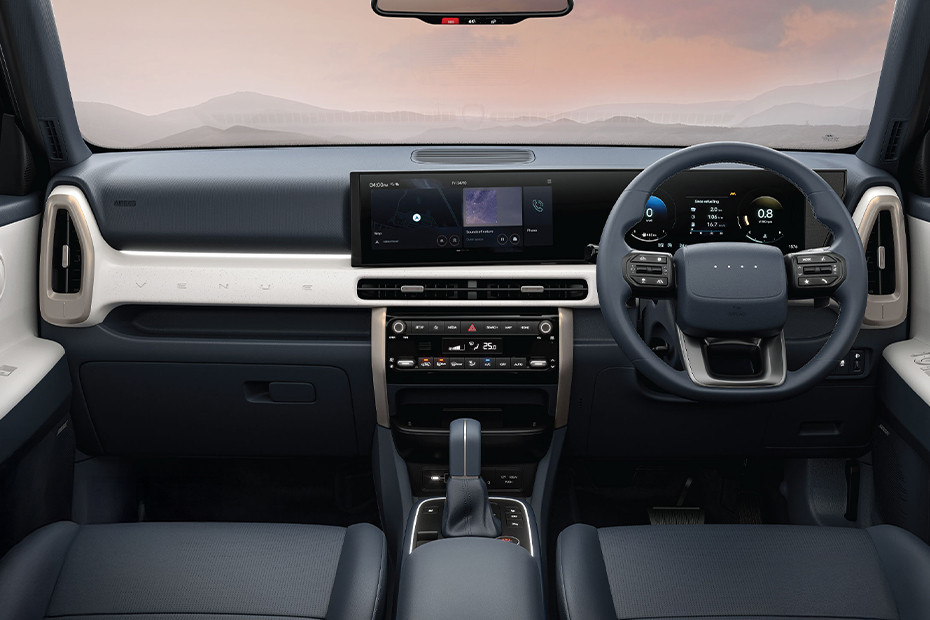 2025 hyundai venue interior dashboard view