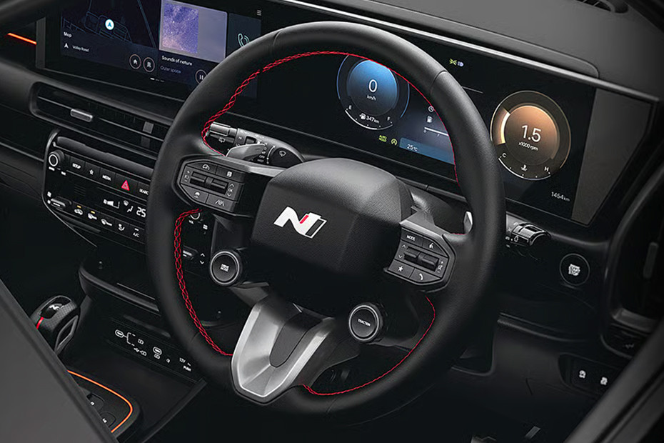 Hyundai Venue N Line interior dashboard