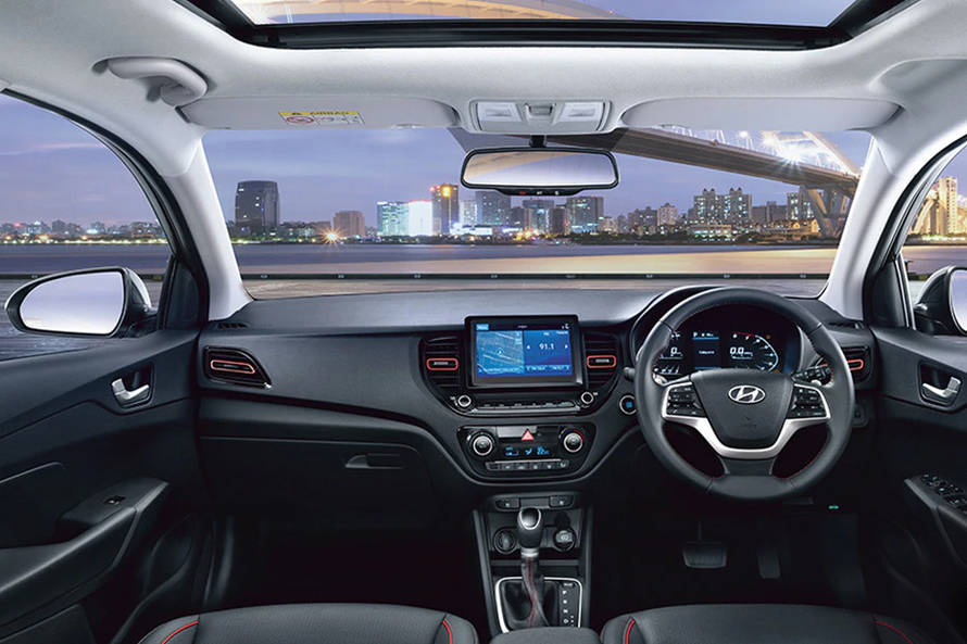 ഹുണ്ടായി വെർണ്ണ dashboard