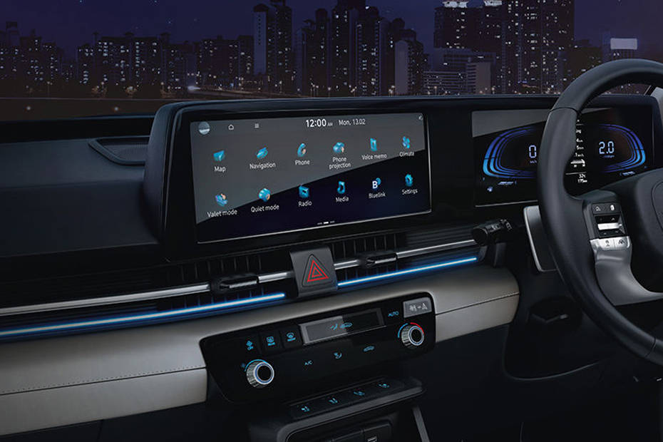 Hyundai Verna Infotainment System Main Menu