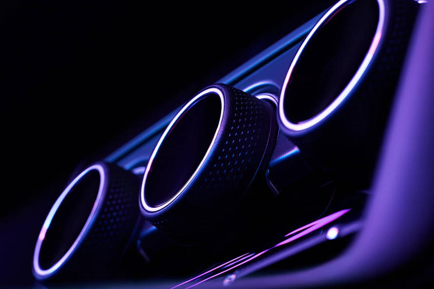 Jaguar F-TYPE AC Controls
