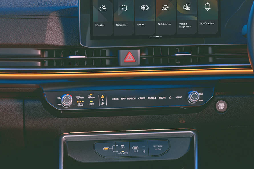 Kia Carnival AC Controls