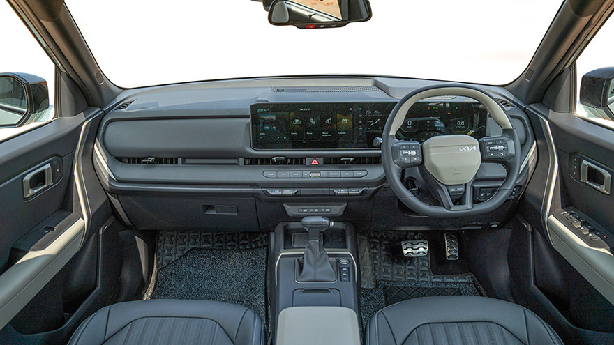 किया सेल्टोस 2026 डैशबोर्ड