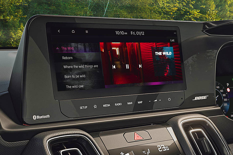 Kia Sonet Infotainment System Main Menu