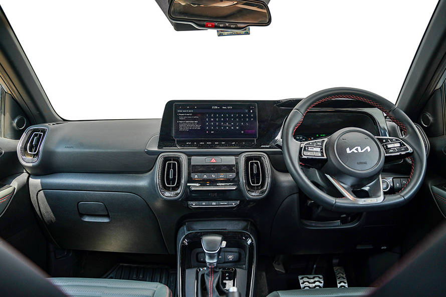 കിയ സോനെറ്റ് dashboard