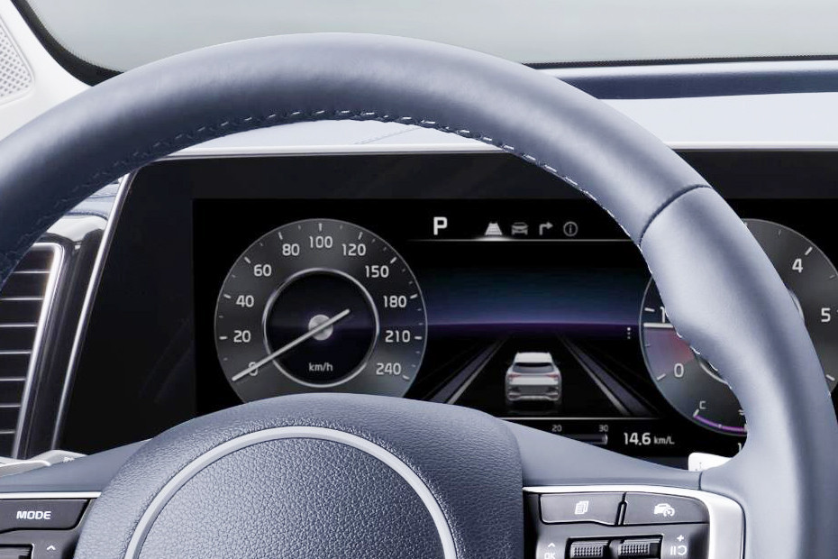 Kia Sportage Instrument Cluster Image by CarDekho
