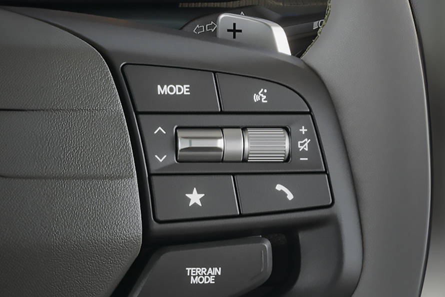 Kia Syros Configuration Selector Knob