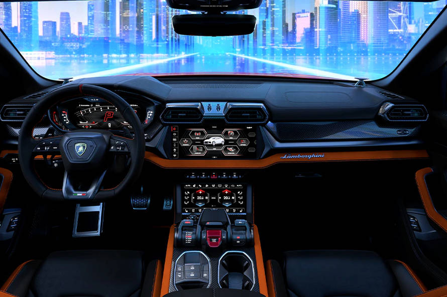 Lamborghini Urus DashBoard