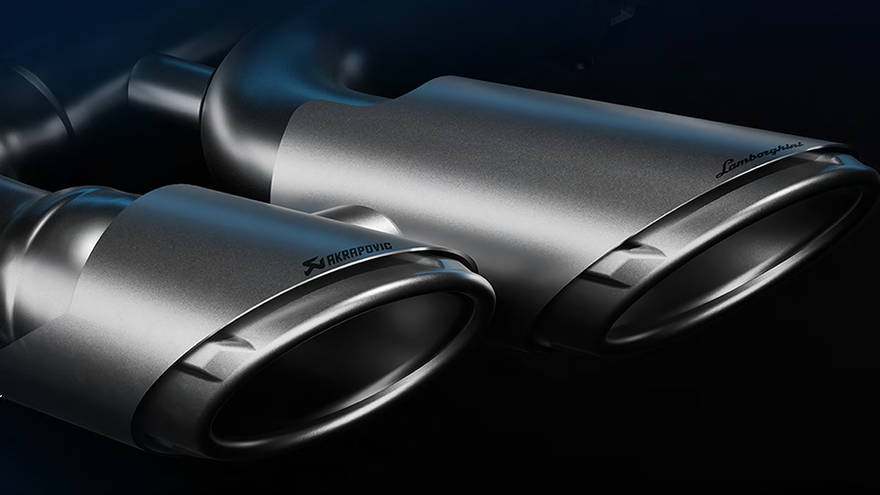 ലംബോർഗിനി യൂറസ് exhaust pipe