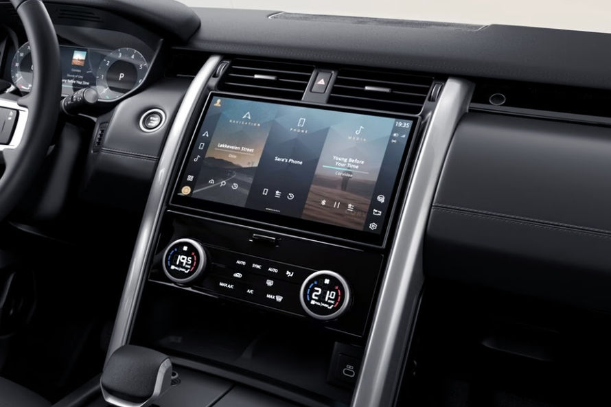 Land Rover Discovery Infotainment System Main Menu