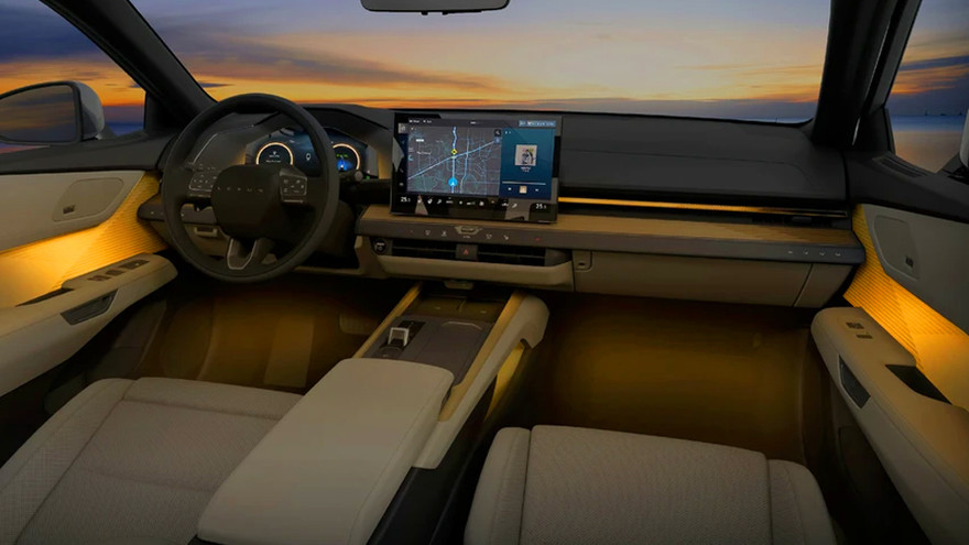 ಲೆಕ್ಸಸ್ ಇಎಸ್‌ dashboard