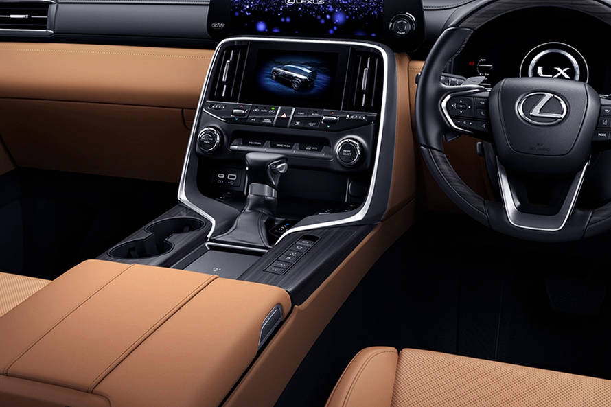 ലെക്സസ് എൽഎക്സ് gear shifter