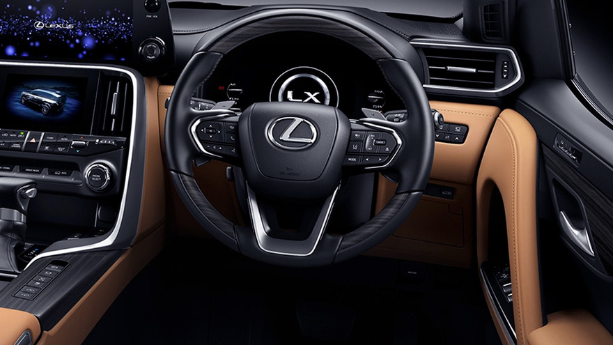 లెక్సస్ ఎల్ఎక్స్ స్టీరింగ్ వీల్