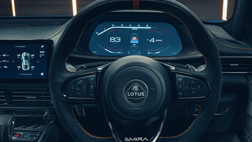 Lotus Emira Steering Wheel