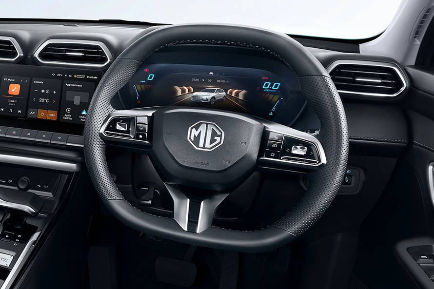 MG Astor 2025 Steering Wheel