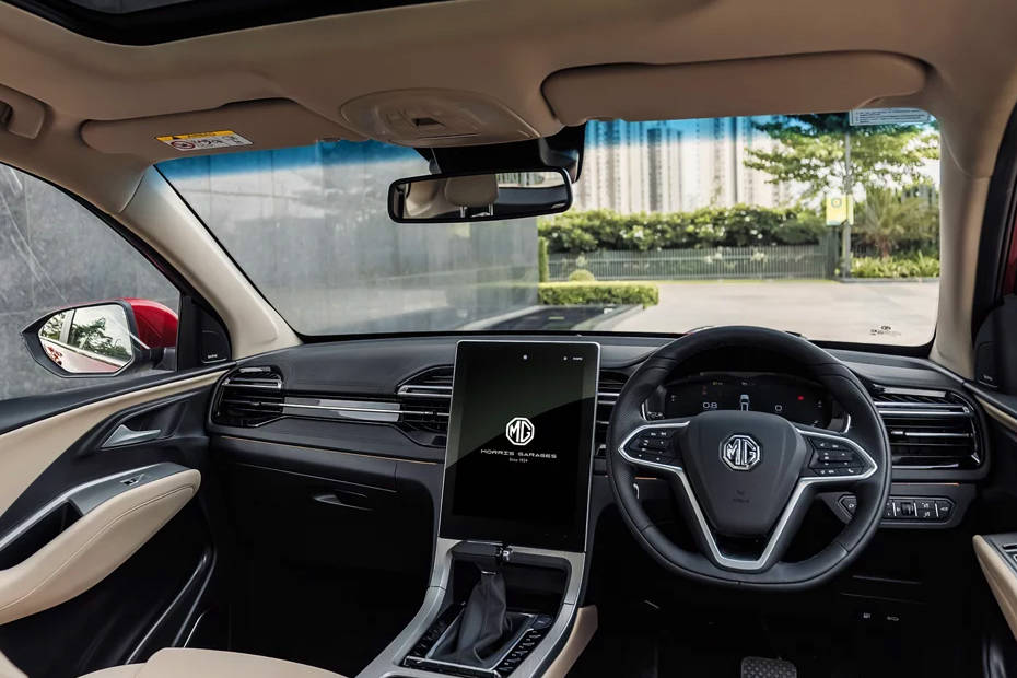 MG Hector DashBoard