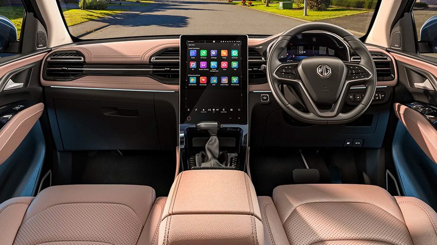 എംജി ഹെക്റ്റർ dashboard