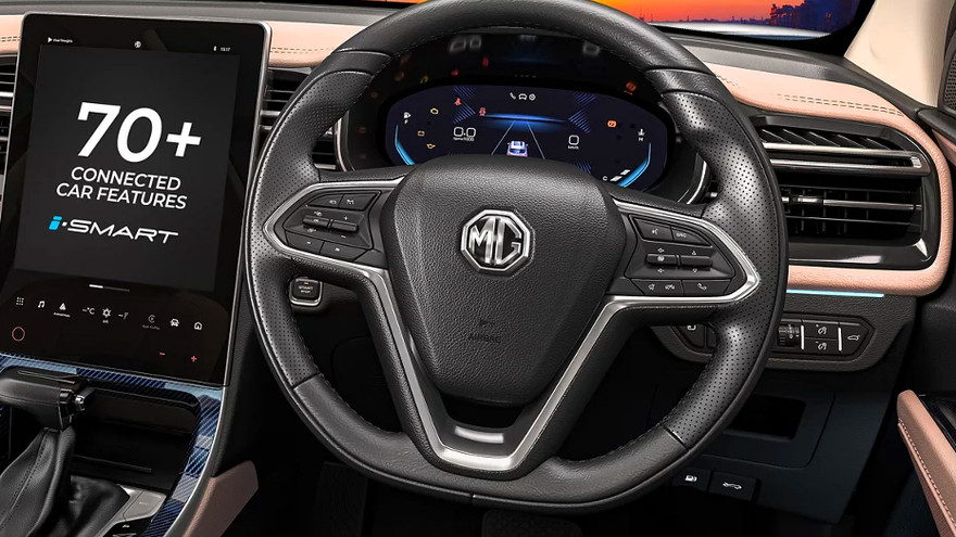 എംജി ഹെക്റ്റർ സ്റ്റിയറിങ് ചക്രം