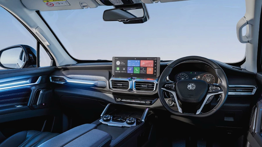 ఎంజి మాజెస్టర్ డ్యాష్ బ ోర్డ్