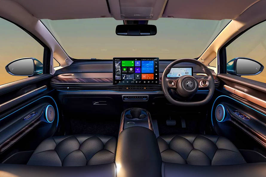 एमजी विंडसर ईवी dashboard