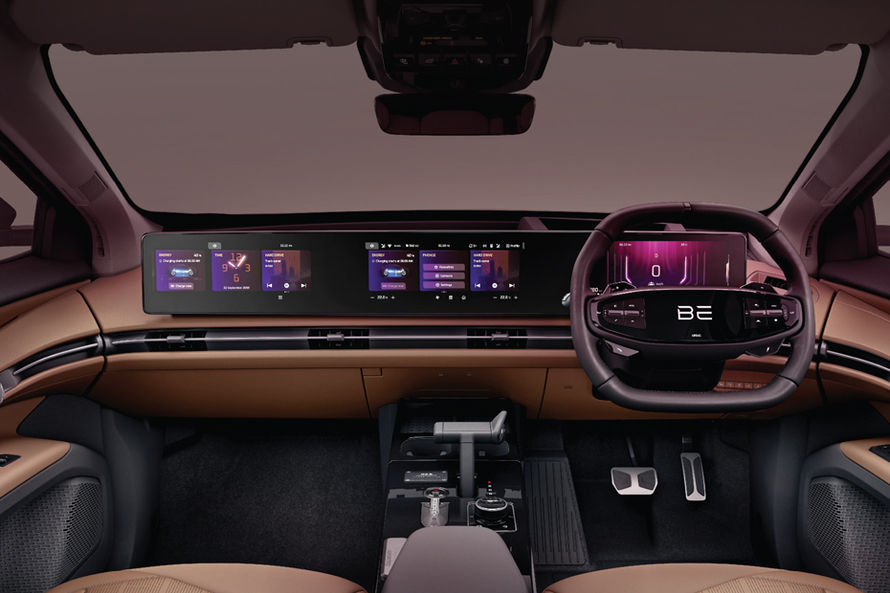 Mahindra BE 6 Dashboard