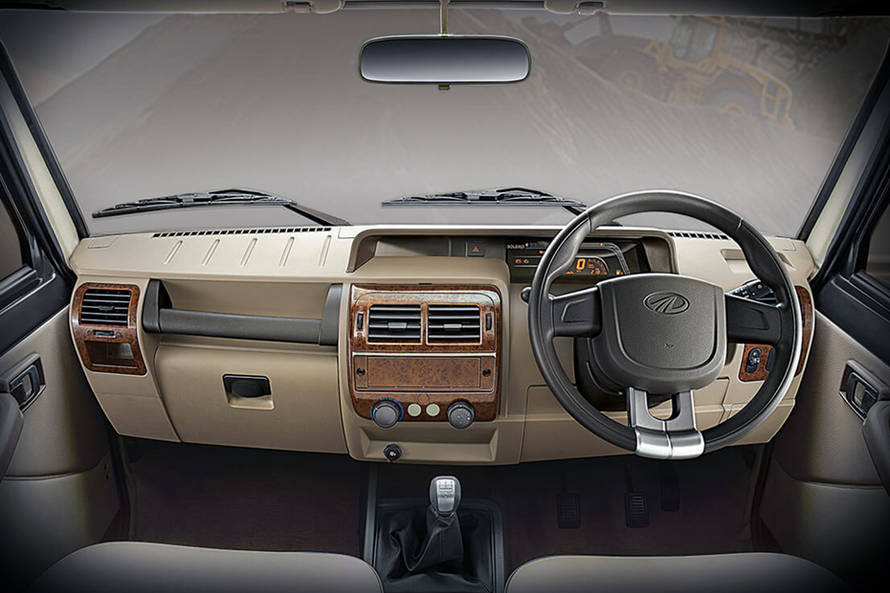 Mahindra Bolero Camper DashBoard