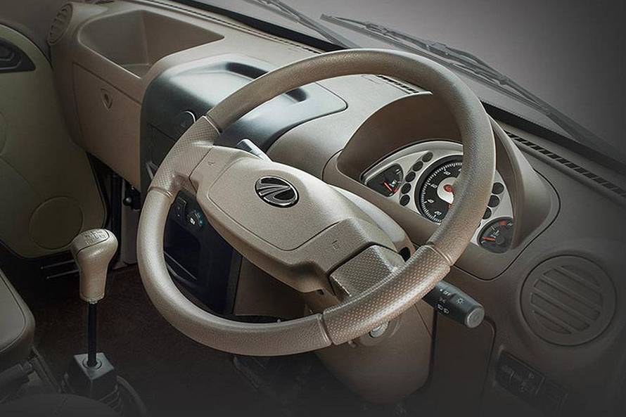 Mahindra Supro Mahindra Supro's easy to grip steering wheel is a treat for the driver given its power nature.