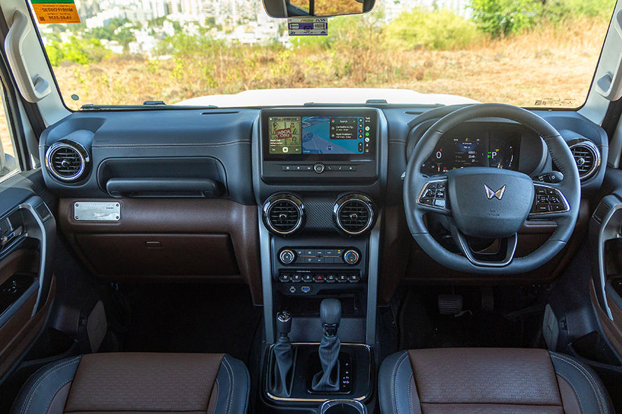 Mahindra Thar ROXX Dashboard