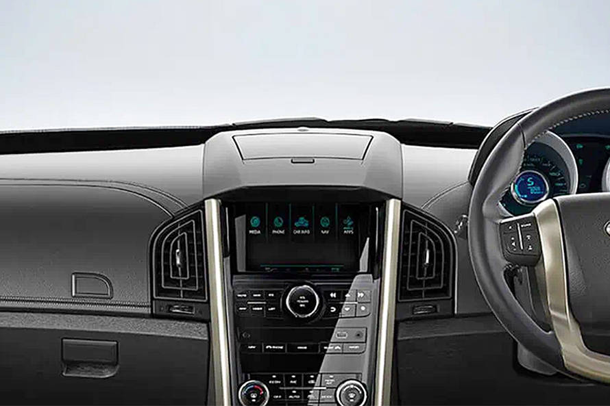Mahindra XUV500 Infotainment System Main Menu