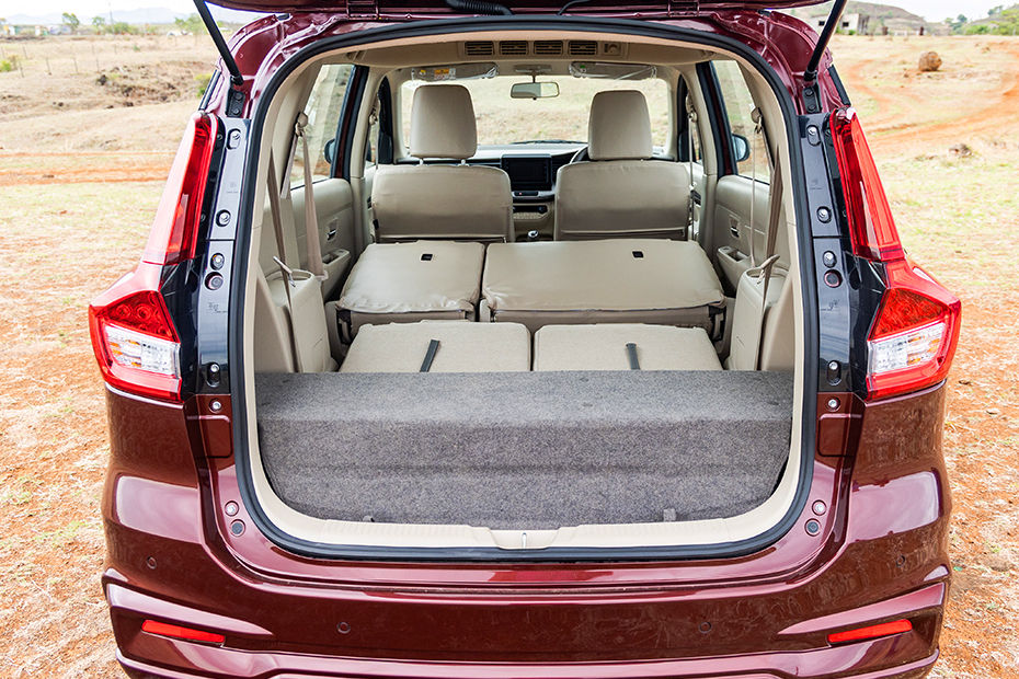 Maruti Suzuki Ertiga Rear Seats (Turned Over)