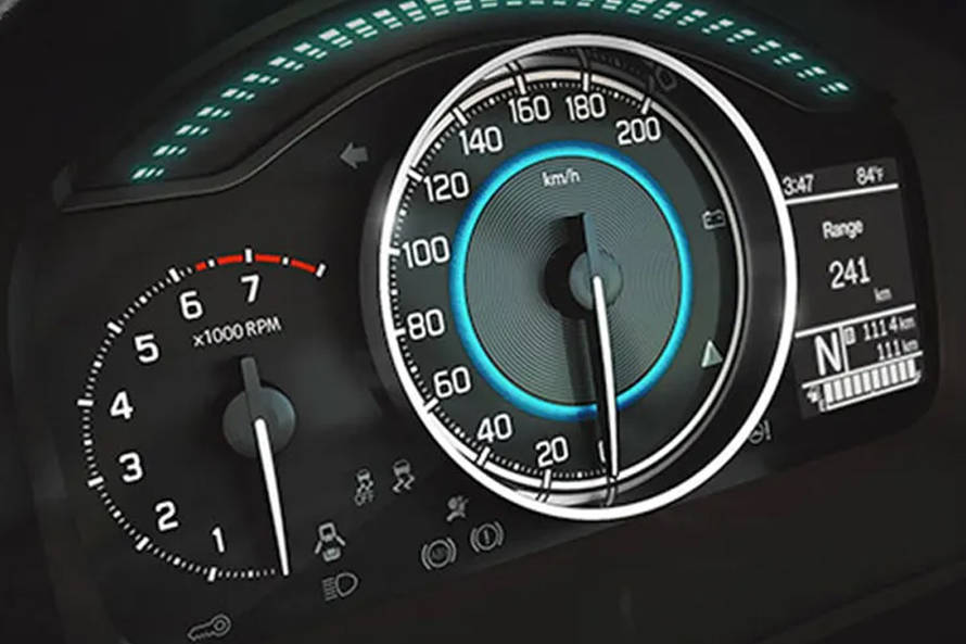 मारुति इग्निस instrument cluster