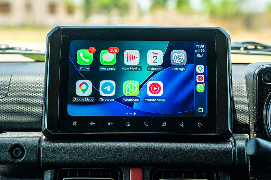 Maruti Suzuki Jimny Apple CarPlay