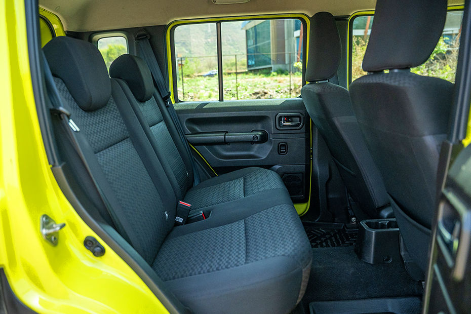 Maruti Suzuki Jimny Rear Seats