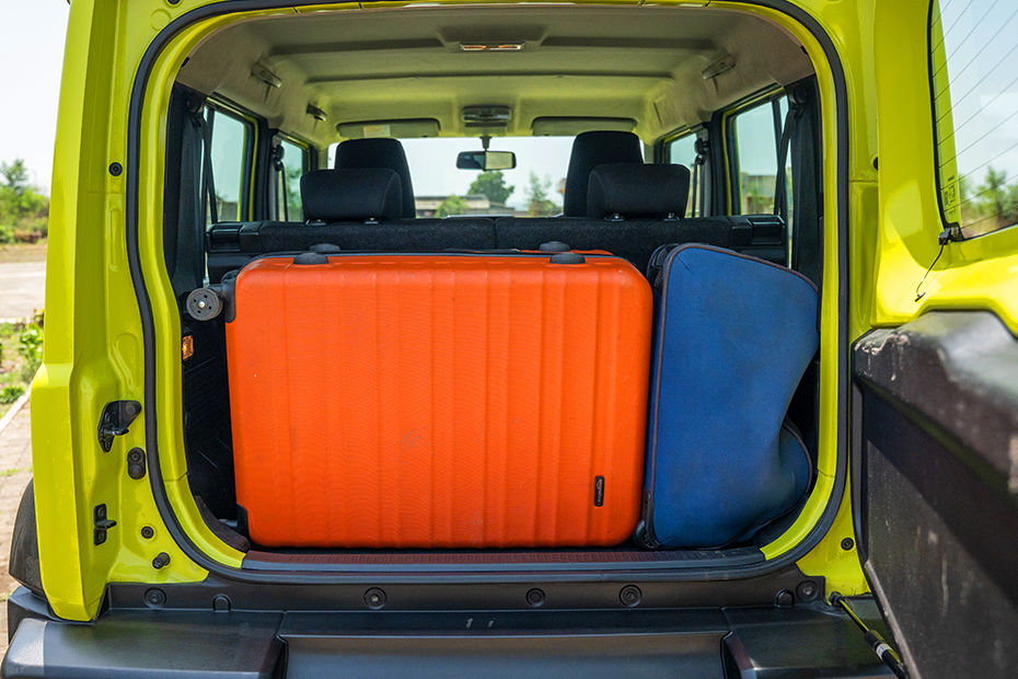 Maruti Suzuki Jimny Boot Space (With Luggage)