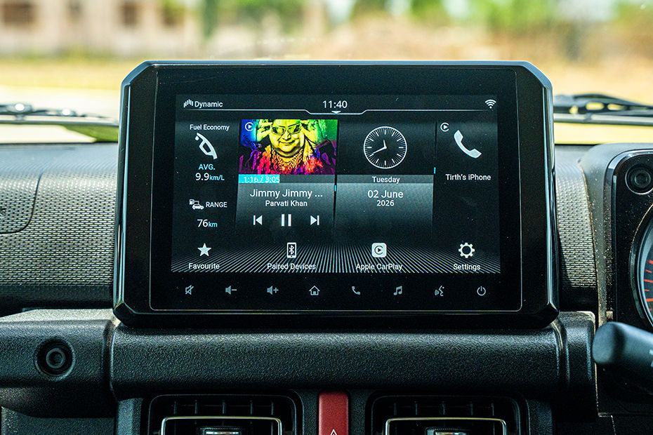 Maruti Suzuki Jimny Infotainment System