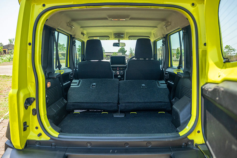 Maruti Suzuki Jimny Boot Space (Second Row Folded)