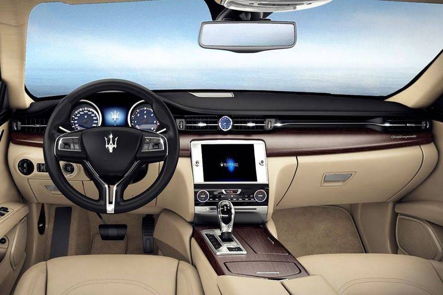 मासेराती क्वात्रोपोर्ते dashboard