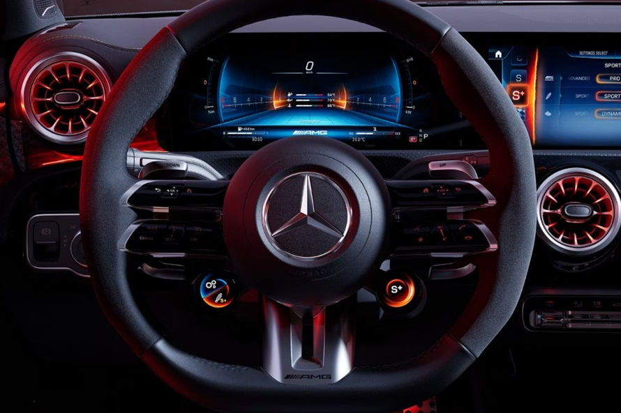 Mercedes-Benz AMG A 45 S Steering Wheel
