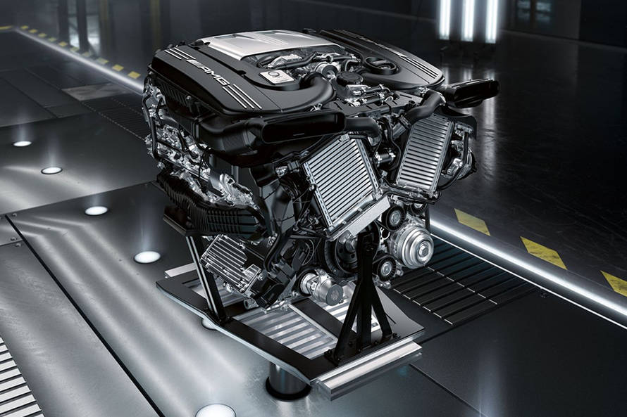 Mercedes-Benz AMG C 63 Engine